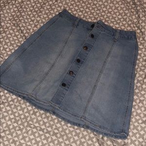 Jean skirt